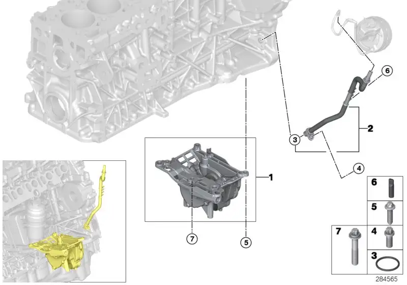 BMW Unterdruckleitung F20 F21 F22 F31 F32 F33 F34 F36 11668508215