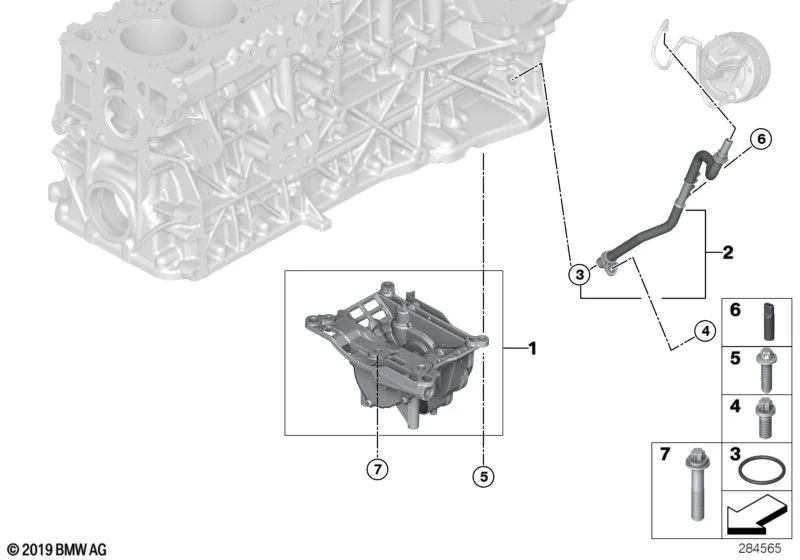 BMW Unterdruckleitung F01 F02 F06 F07 F10 F11 F12 F13 F15 F16 F25 F26 F30 F31 F32 F33 F34 F36 11668513294