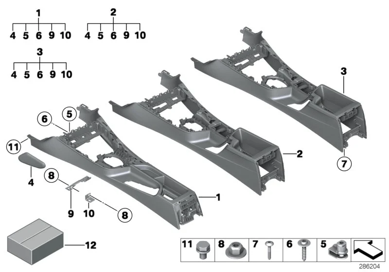 BMW Sechskantschraube F01 F02 F07 F10 F11 F15 F16 F20 F21 F22 F23 F25 F26 F39 F44 F45 F46 F48 F82 F87 F87N F95 F97 F98 G01 G02 G05 G06 G07 G11 G12 G14 G15 G20 G21 M40i G30 G31 G32 07119905577