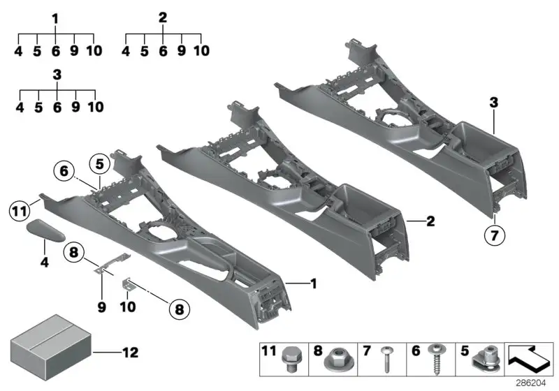 BMW Sechskantschraube F01 F02 F07 F10 F11 F15 F16 F20 F21 F22 F23