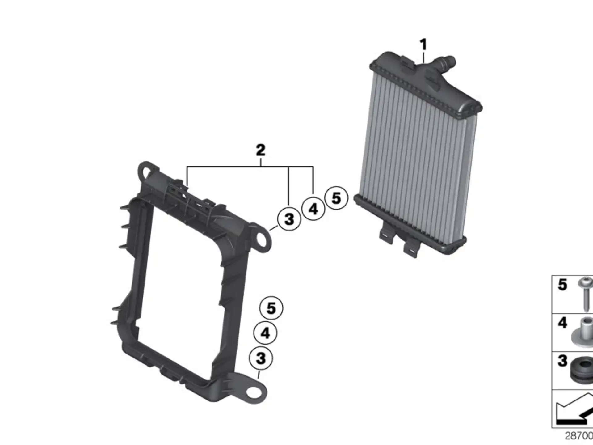 BMW Rahmen F20 F21 F22 F33 F87 F87N 17218625445