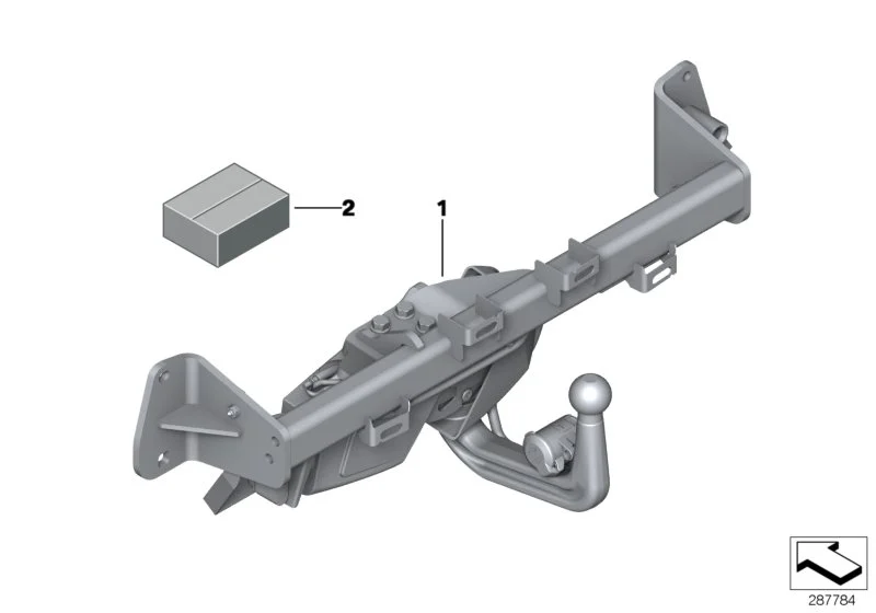 BMW Steuergerät AHK F01 F02 F07 F10 F11 F25 F31 F32 F33 F34 71606856980