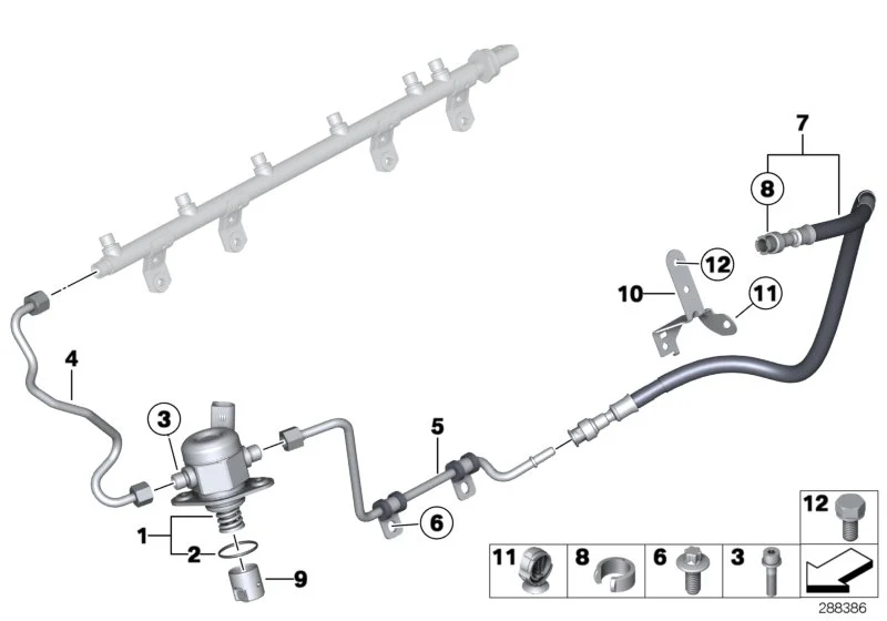 BMW Adapter 12518638006