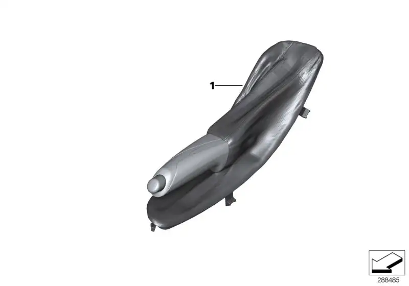 BMW Handbremsgriff mit Alcantara Balg F20 F21 F22 F23 34402222539