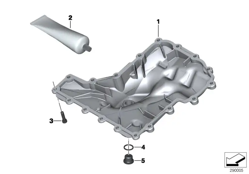 BMW Ölwanne K40 K43 K44 11137675685