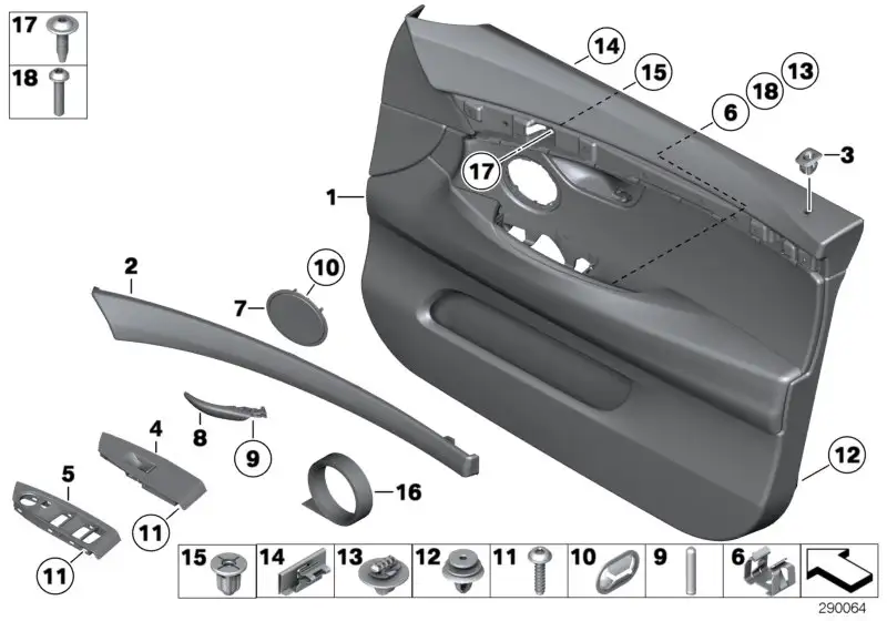 BMW Blende Lautsprecher F07 51417216477 - Bildposition 07