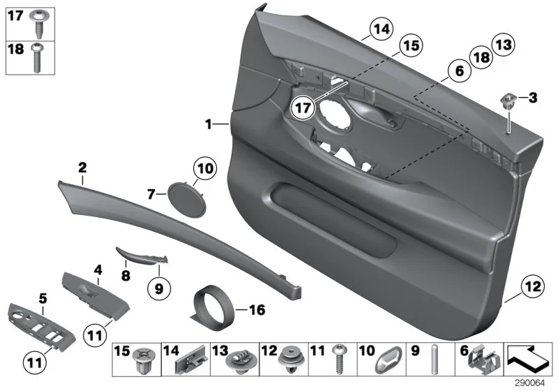 BMW Klebeband F01 F02 F04 F06 F07 F10 F11 F12 F13 F91 F92 F93 G14 G15 G16 K49 51418170727
