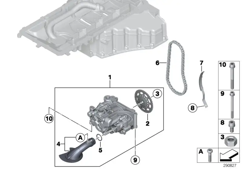 BMW ISA-Schraube 07129906158 - Bildposition 09