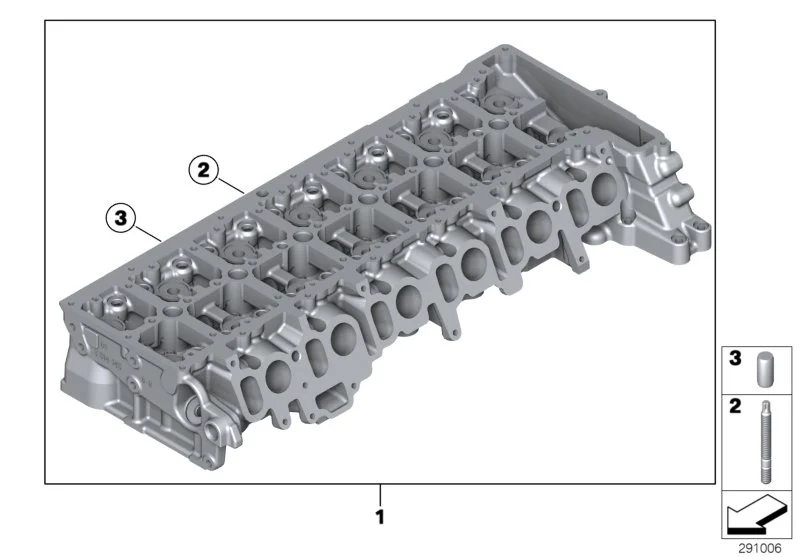 BMW ASA-Stiftschraube E70 E71 F01 F02 F10 F11 F15 F16 G05 G06 G07 G11 G12 G30 G31 11128518206