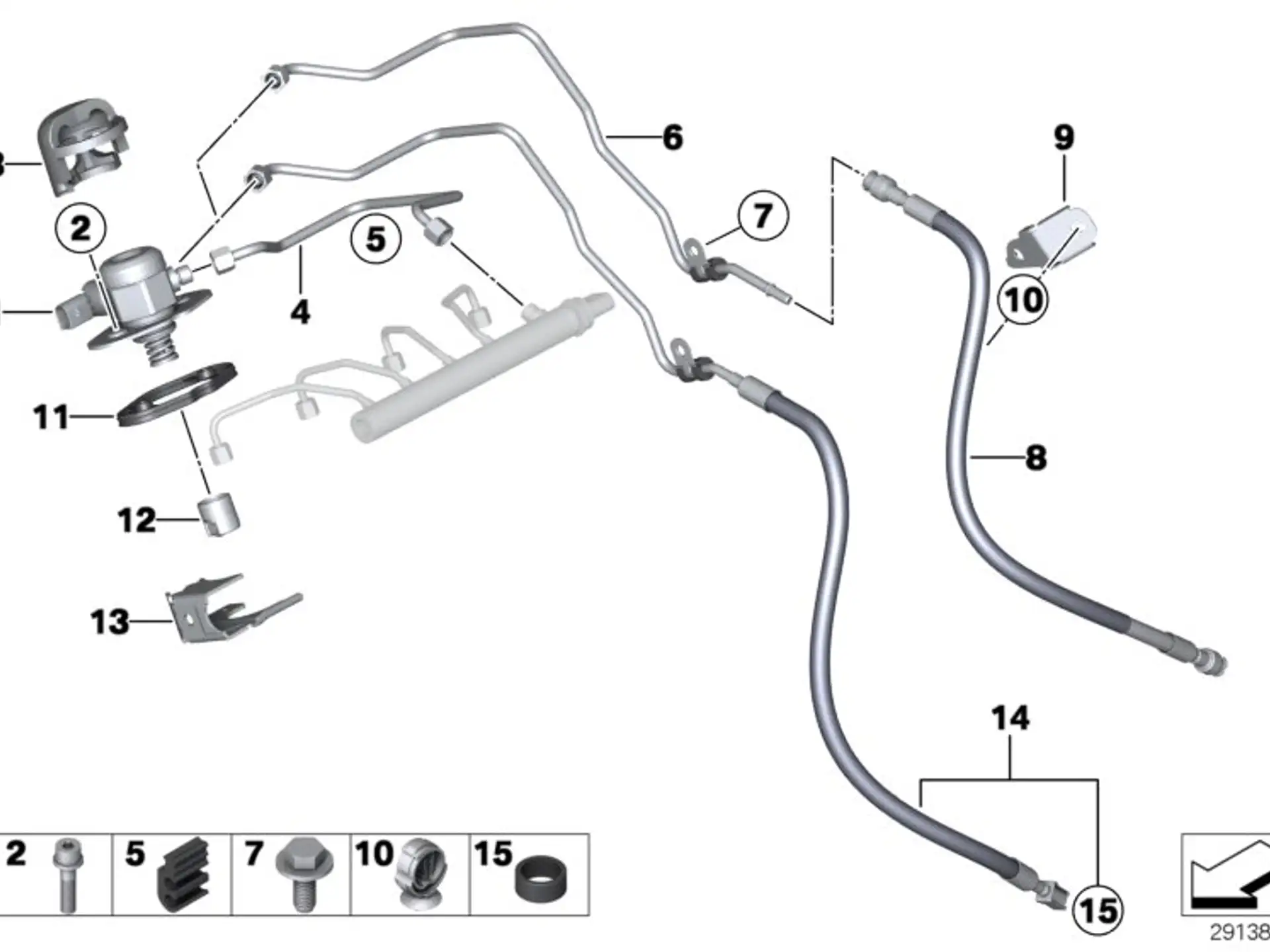 BMW Profildichtung E84 E89 F01 F02 F06 F07 F10 F11 F12 F13 F15 F16 F20 F21 F22 F23 F25 F26 F30 F31 F32 F33 F34 F36 F85 F86 11127588416