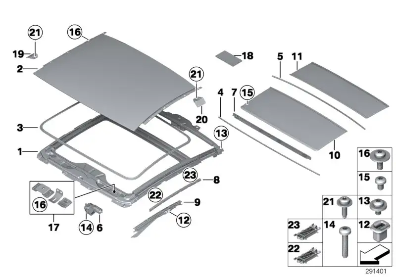 BMW Deckeldichtung F06 F13 54107397964 - Bildposition 03
