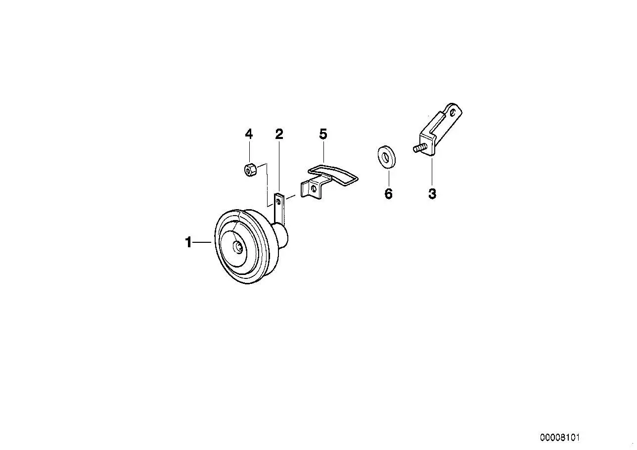 BMW Signalhorn 61332306791