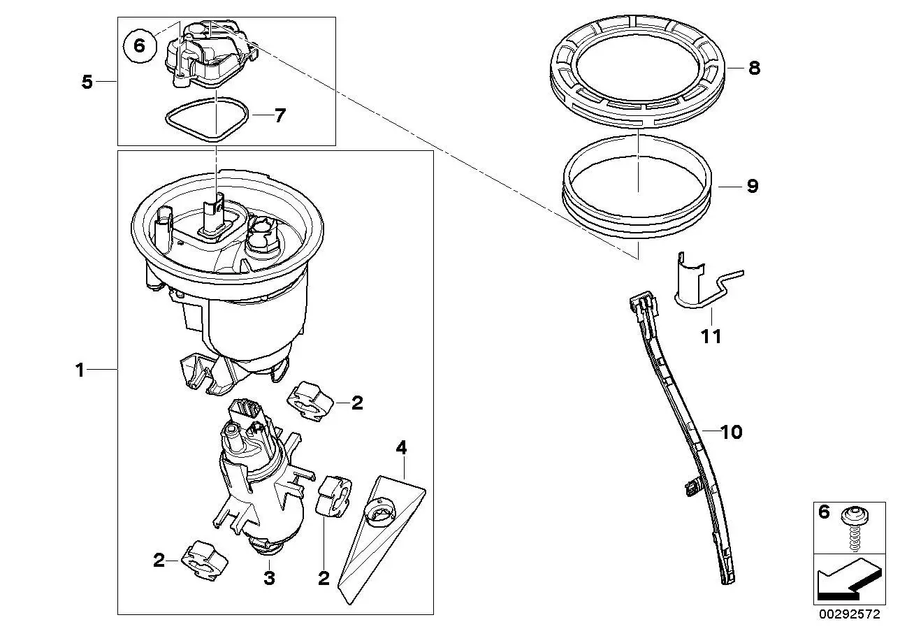 BMW Kraftstoffpumpeneinheit K25 16147705376