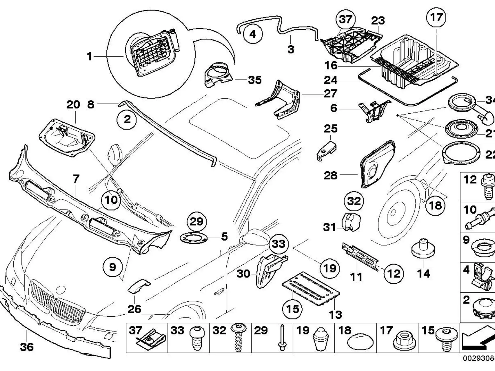 BMW Verbindungsstück E90 E91 E92 E93 51717147002