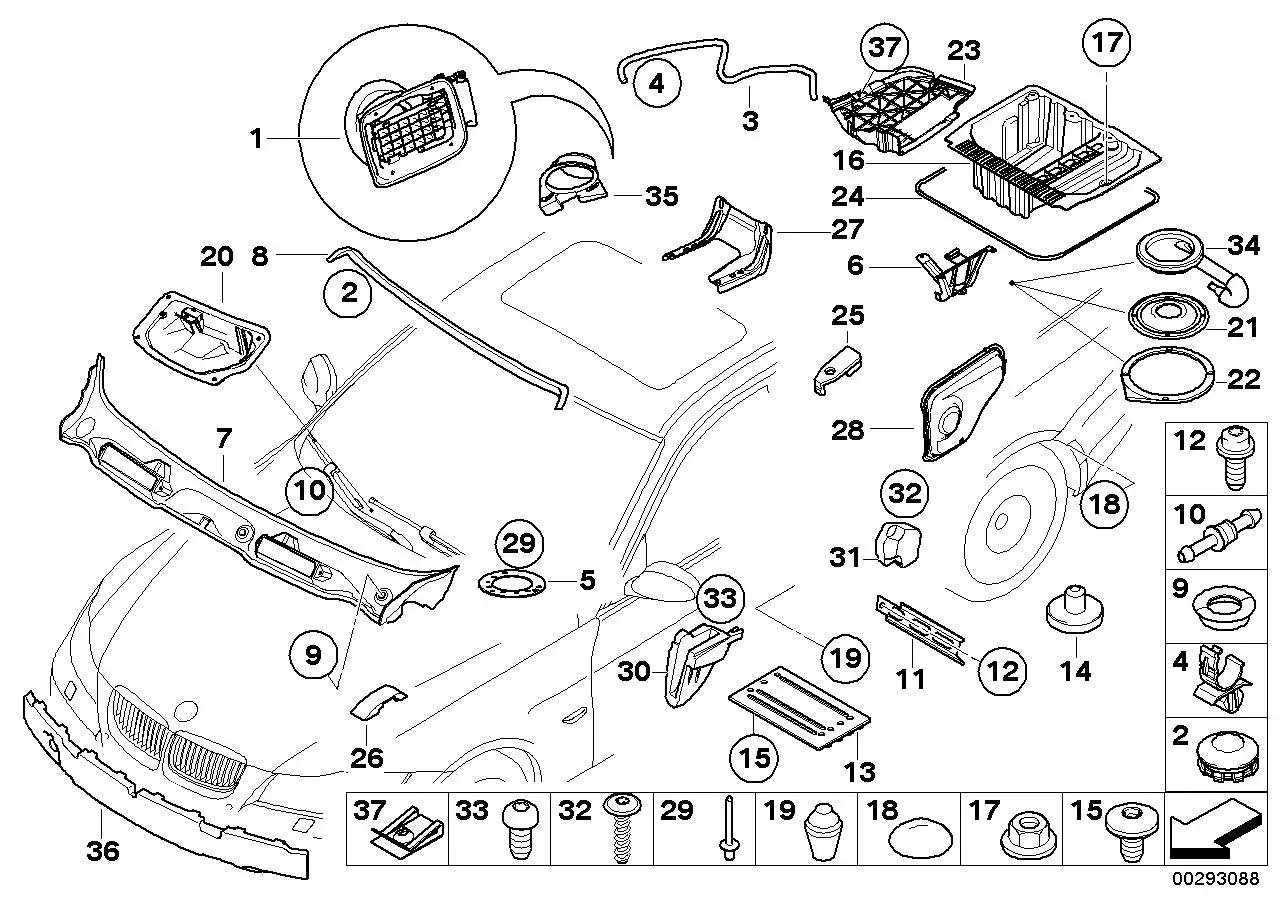 BMW Verbindungsträger E90 E91 E92 E93 41127189272 - 3er