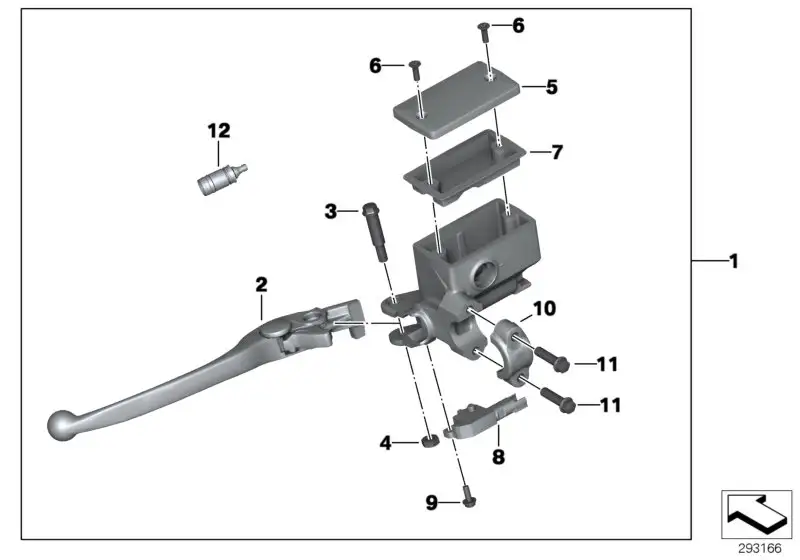 BMW Mikroschalter Handbremsarmatur K08 K09 K17 K18 K19 6131853097
