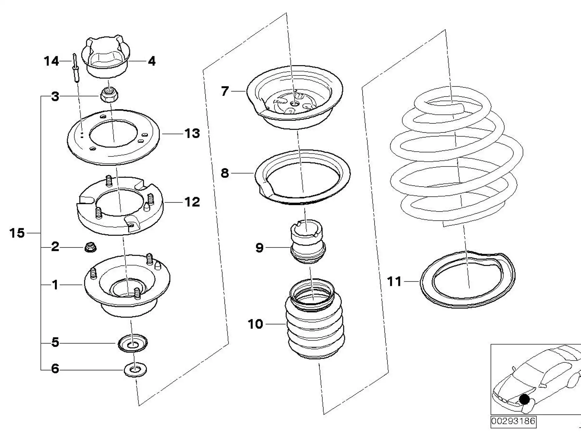 BMW Adapter E46 E90 E91 31306779671