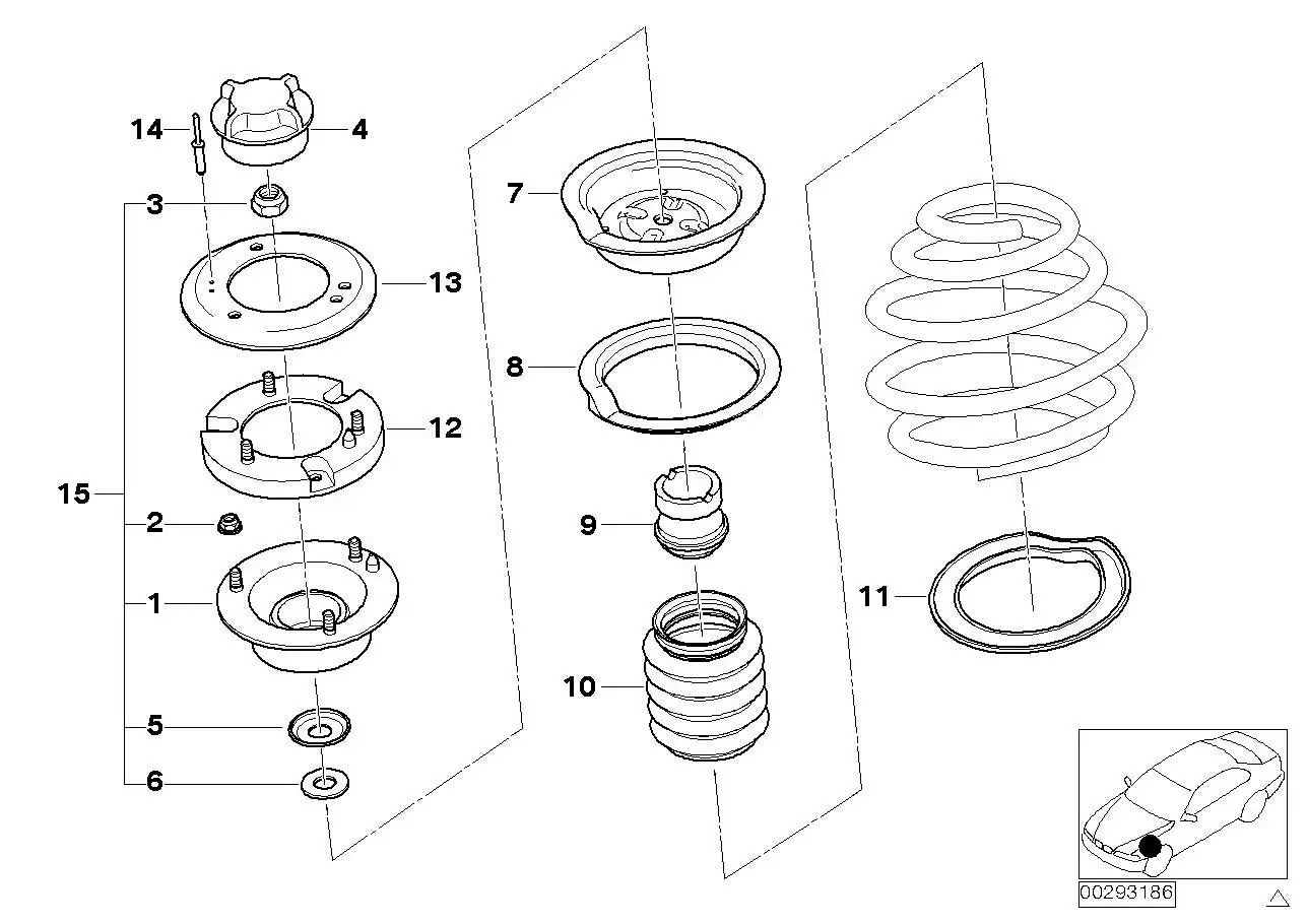 BMW Adapter E46 E90 E91 31306779671 - 3er, 5er