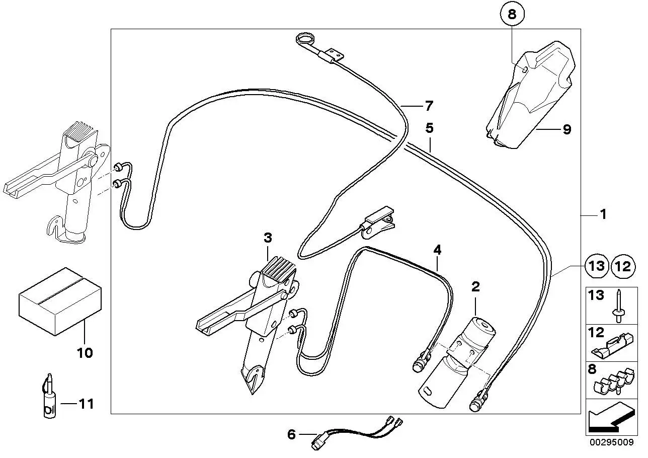 BMW Schallisolierung E85 54347119635 - Bildposition 09