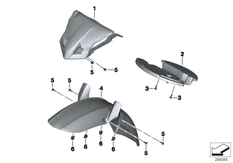 BMW Radabdeckung radnah K70 46618526514 - K70 / Bildposition 04