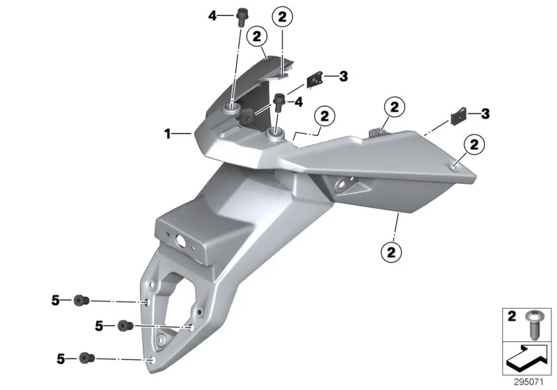 BMW ISA-Schraube E83 E84 E90 E91 F01 F02 F07 G12 K08 K09 K17 K18 K19 K70 K72 K73 K75 07129905868