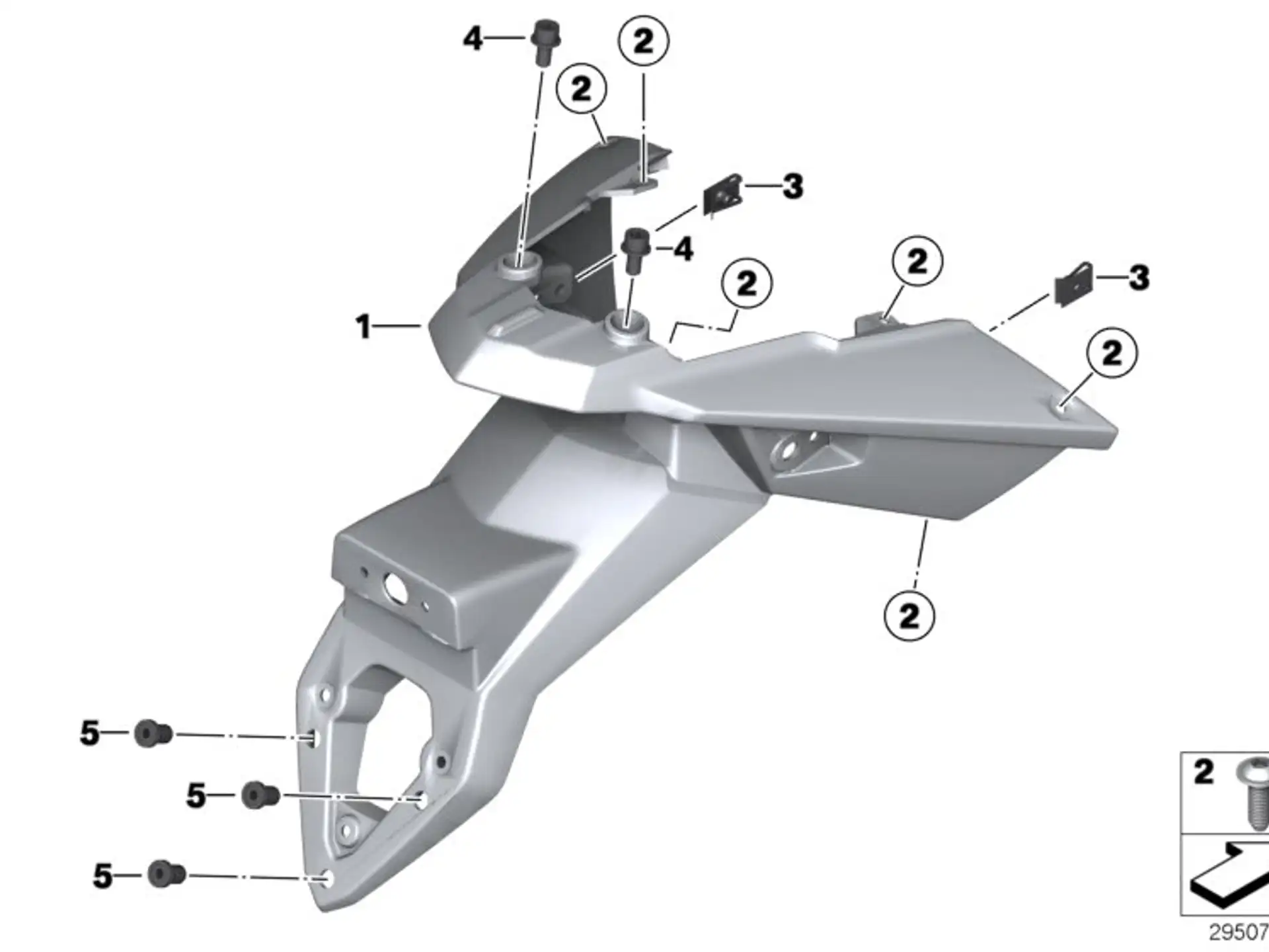 BMW ISA-Schraube E83 E84 E90 E91 F01 F02 F07 G12 K08 K09 K17 K18 K19 K70 K72 K73 K75 07129905868