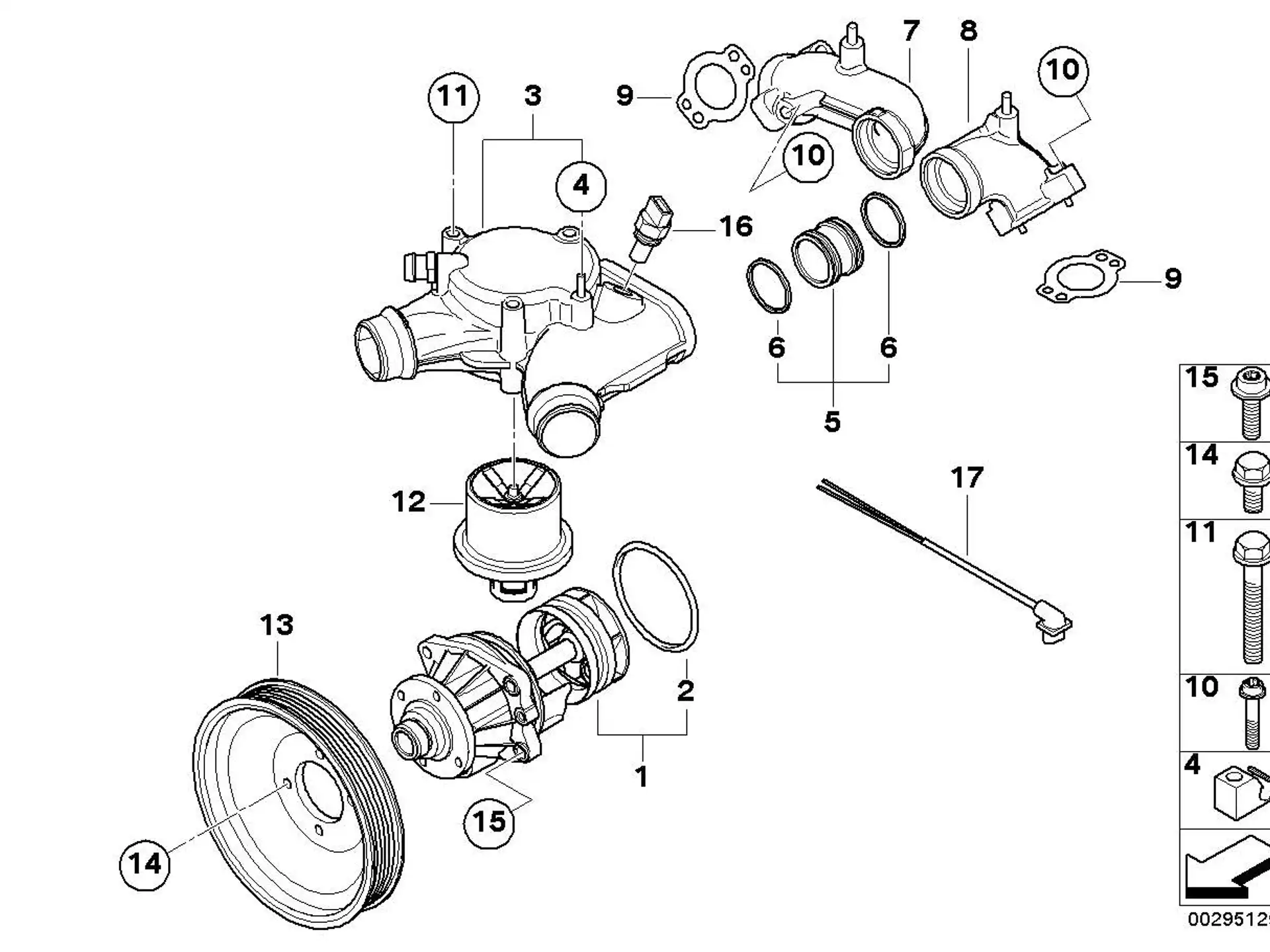 BMW O-Ring E39 E52 E90 E92 E93 11531406249