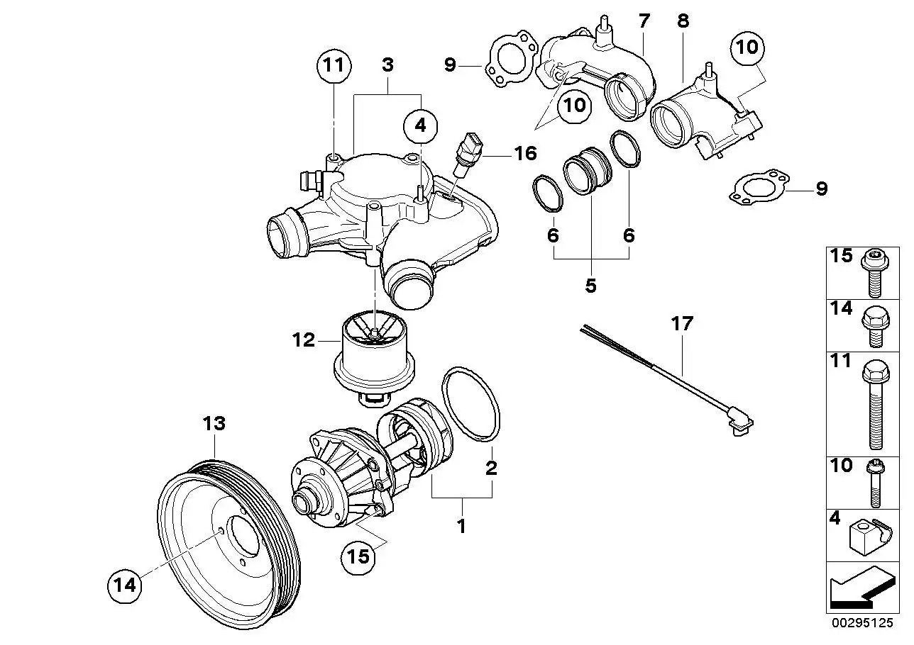 BMW O-Ring E39 E52 E90 E92 E93 11531406249
