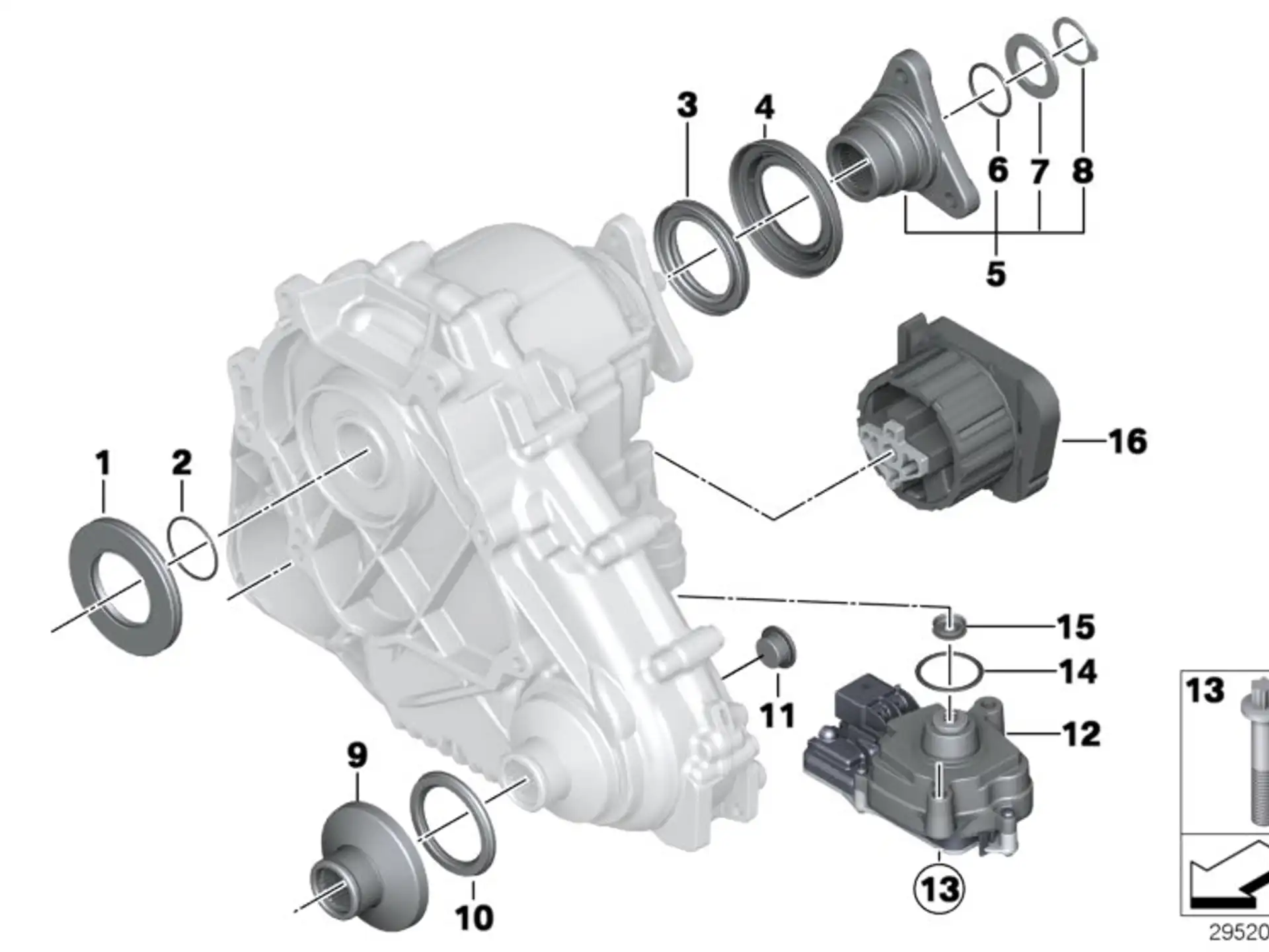 BMW O-Ring E70 E71 E84 F01 F02 F06 F07 F10 F11 F12 F13 F15 F16 F20 F21 F22 F23 F25 F26 F30 F31 F32 F33 F34 F36 F85 F86 27107593451