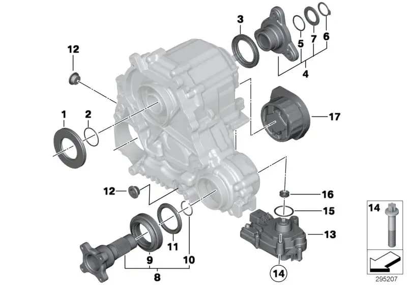 BMW Wellendichtring E53 E60 E61 E70 E71 E72 E83 E84 E90 E91 E92 F
