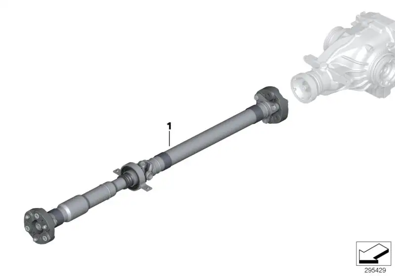 BMW Gelenkwelle Automatikgetriebe E90 E91 E92 E93 26107573483
