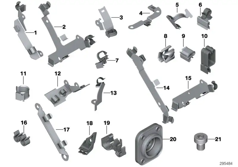 BMW Masseschraube E53 E60 E61 E63 E64 E65 E66 E70 E71 07147575156