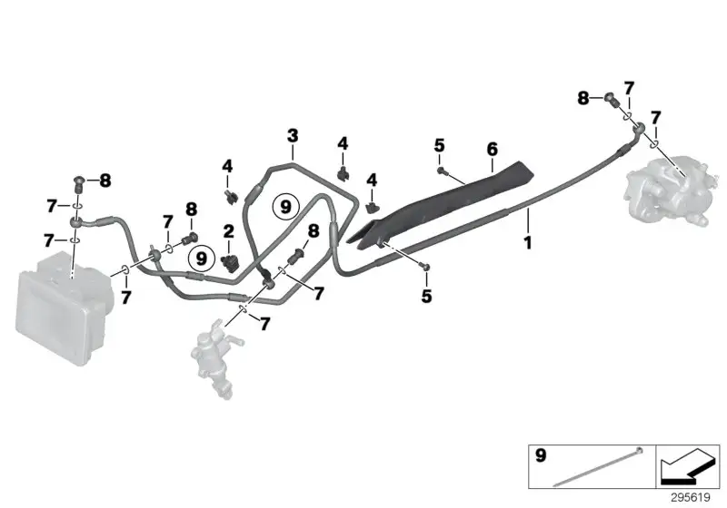 BMW Halter K25 K50 K51 K52 K71 K73 34327682157