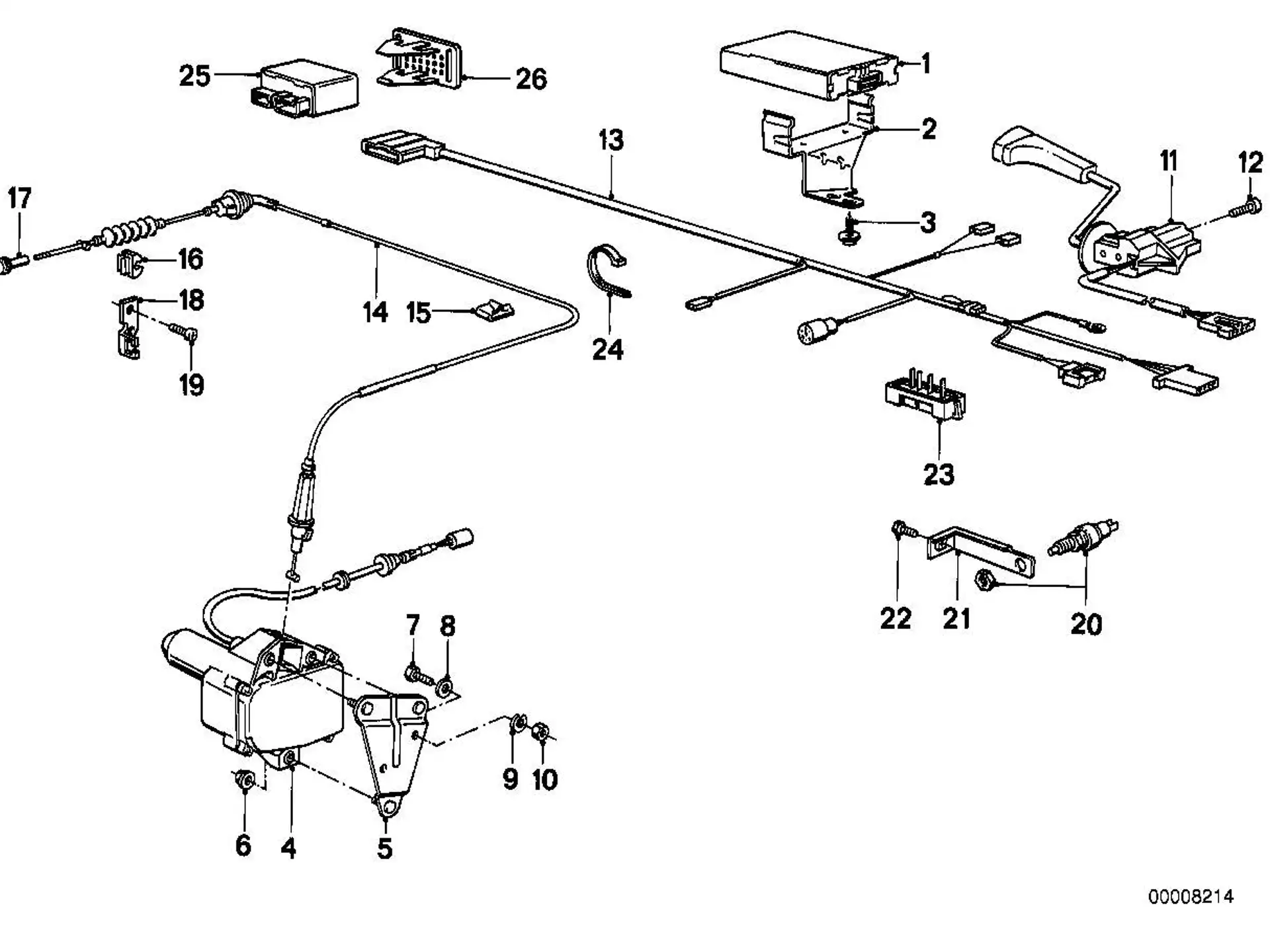 BMW Blechschraube E36 E23 E30 E32 E34 E39 E46 E60 E61 E70 E71 E83 E90 E91 E92 E93 K26 K52 K71 K80 K81 R22 R28 07119904310