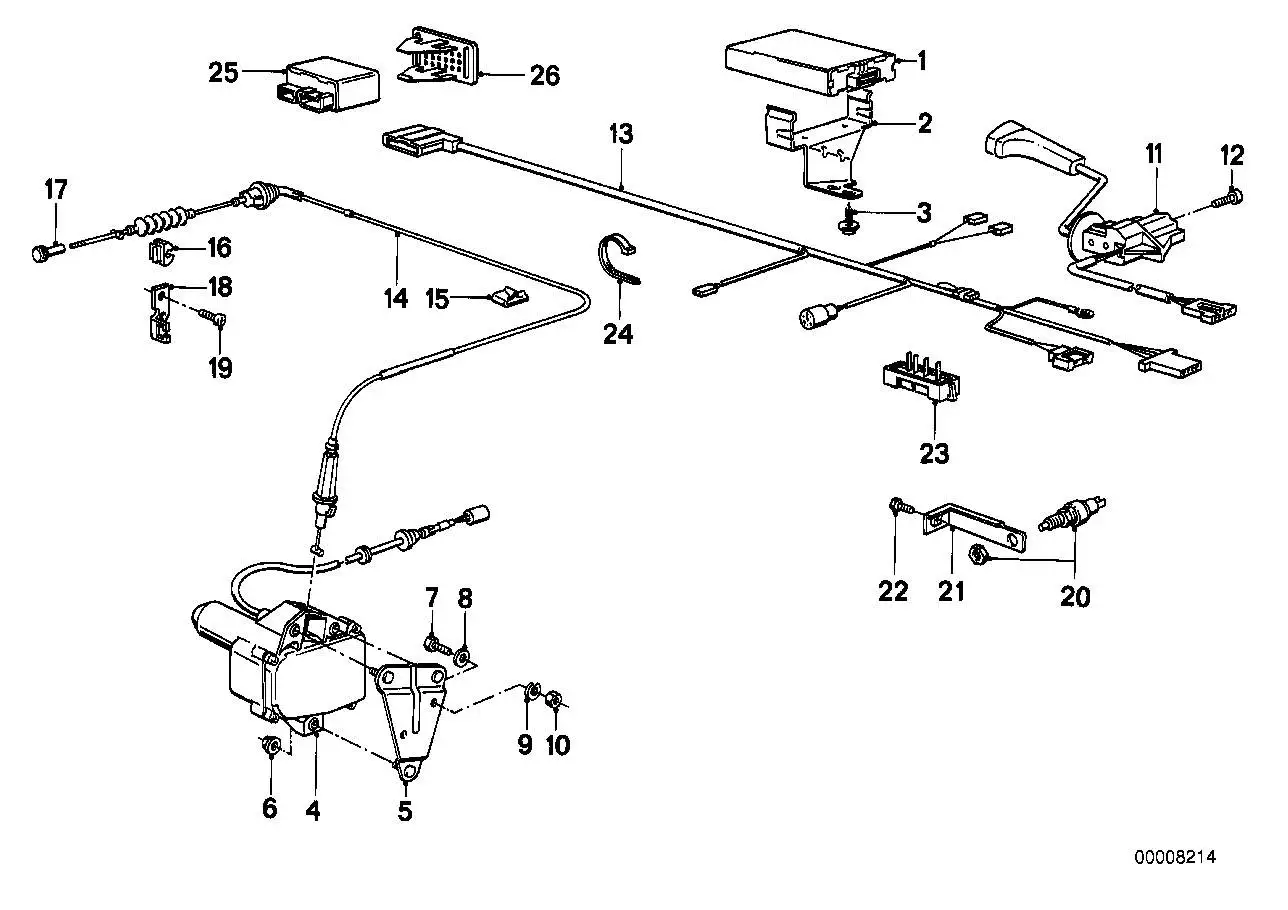BMW Blechschraube E36 E23 E30 E32 E34 E39 E46 E60 E61 E70 E71 E83