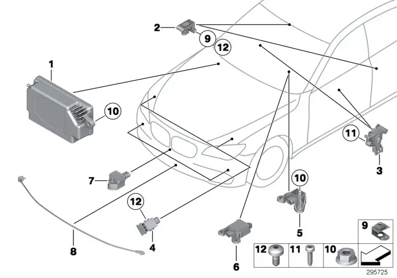 BMW ISA-Schraube 11117685316