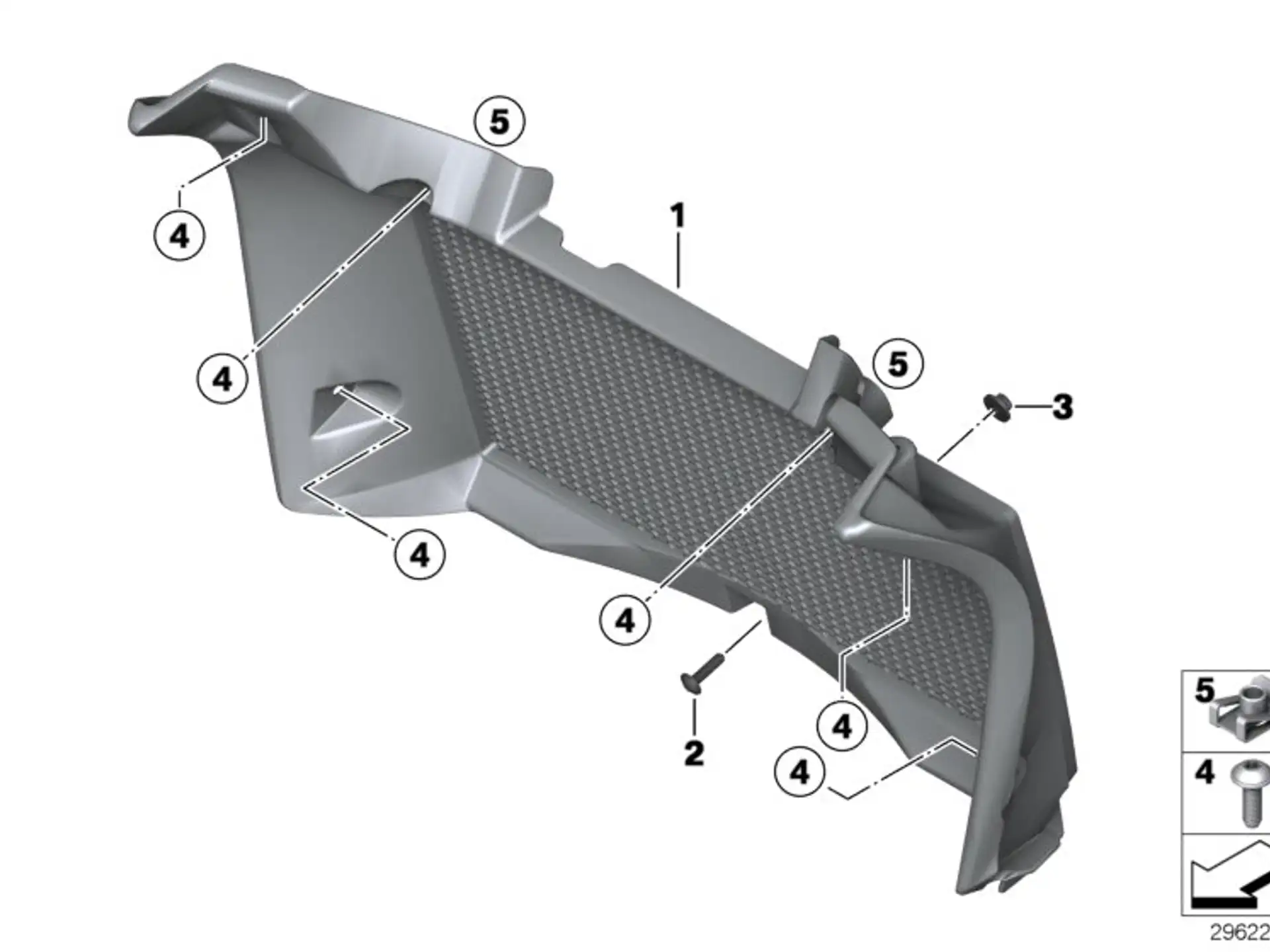 BMW Linsenflanschkopfschraube K17 K18 K19 K72 07148535338