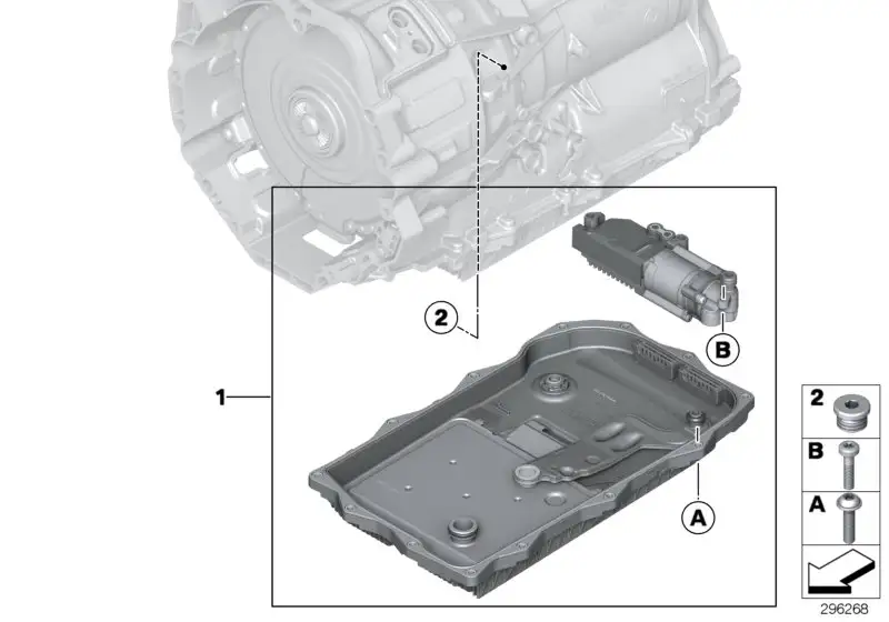 BMW Reparatursatz elektrische Ölpumpe F01 F02 F10 24348632199 - 3