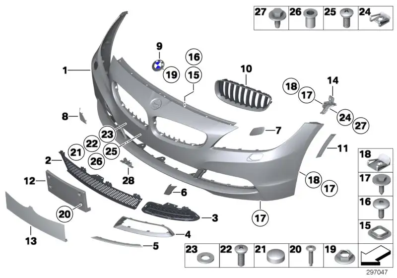 BMW Abdeckung links E89 51117203791 - Bildposition 06
