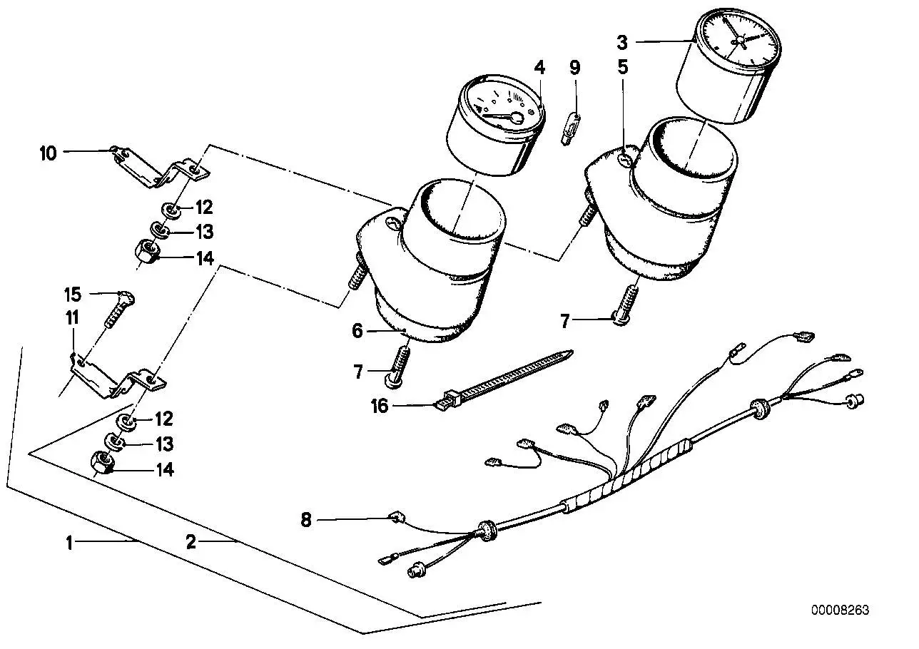 BMW Halter 62211244281