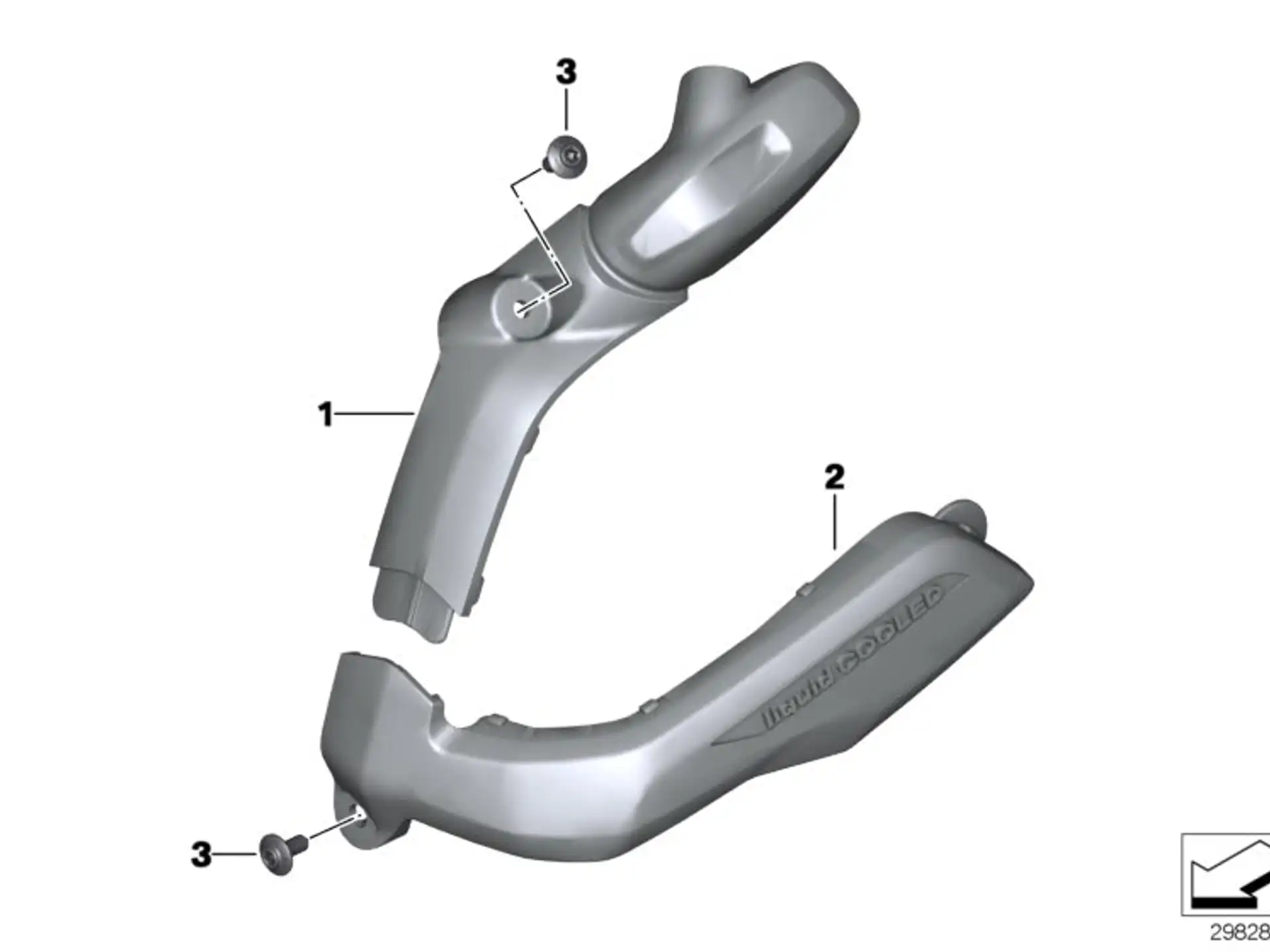 BMW Karosserieschraube ohne Bund K08 K09 K17 K21 K22 K23 K32 K33 K46 K47 K48 K49 K50 K51 K52 K53 K54 K61 K67 K69 K71 K80 K81 K82 K83 K84 46638527780