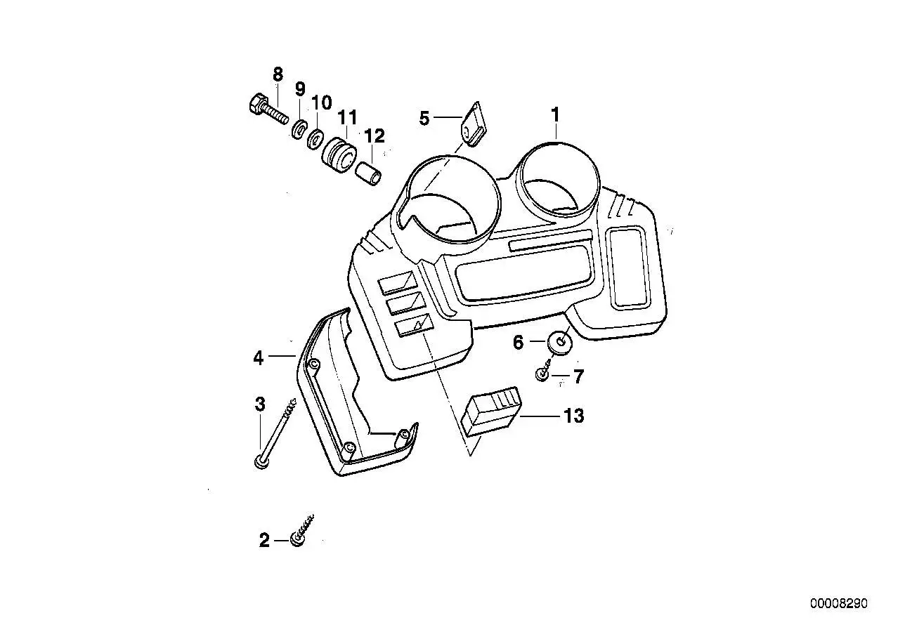BMW Linsenblechschraube E30 62111459896 - Bildposition 03