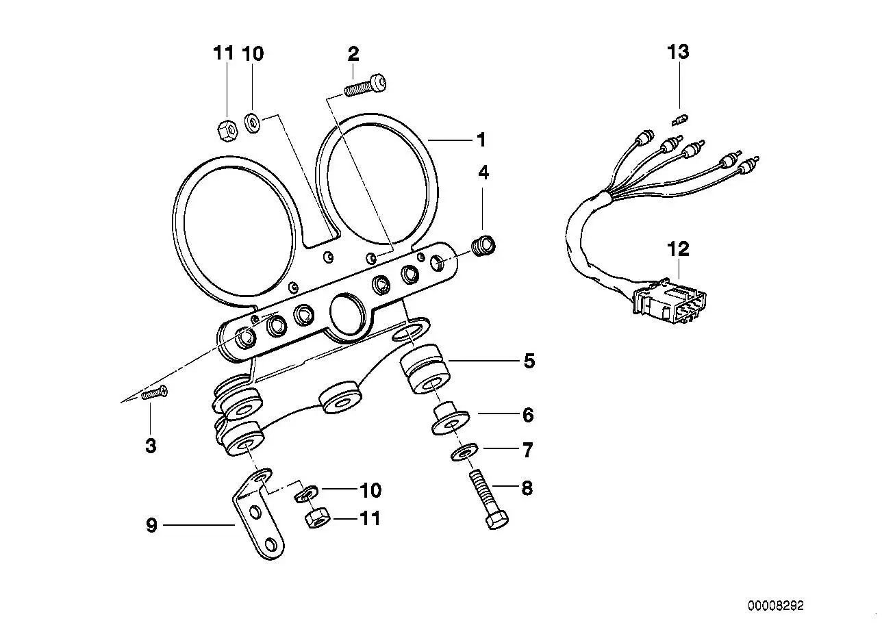 BMW Senkschraube 62211244826