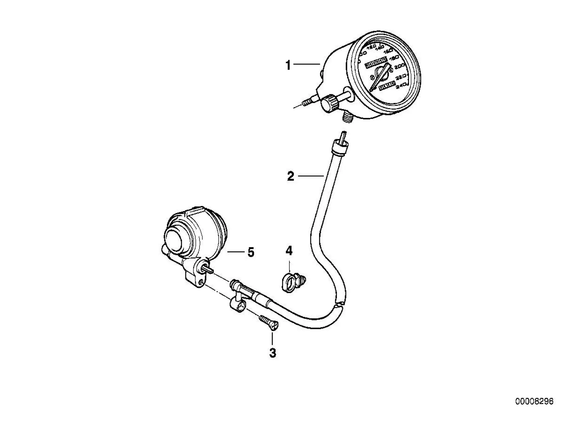 BMW Tachowelle R22 62122306079