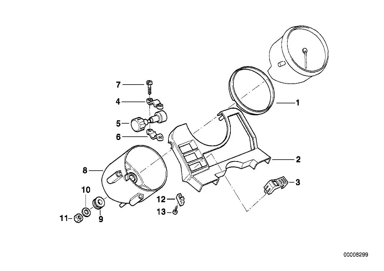 BMW Gummitülle 62212306629 - Bildposition 09