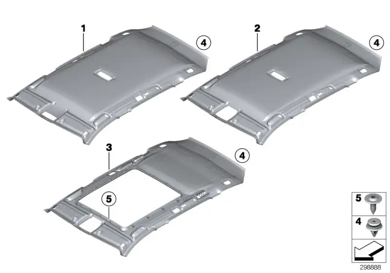 BMW Formhimmel F31 51447313591 - Bildposition 01