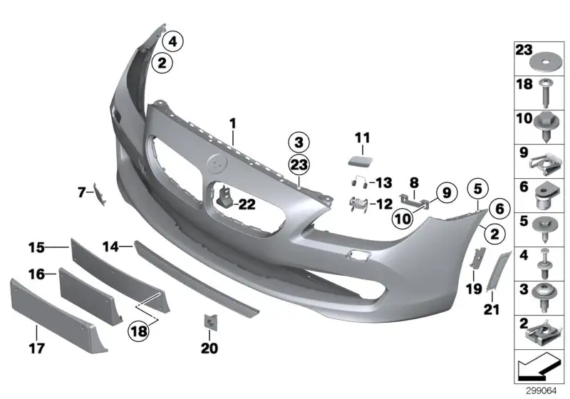 BMW Abstützung links F06 F12 F13 51117267645 - 6er