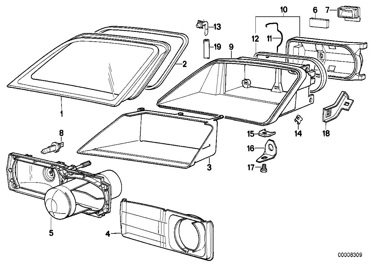 BMW Dichtung 63122291898