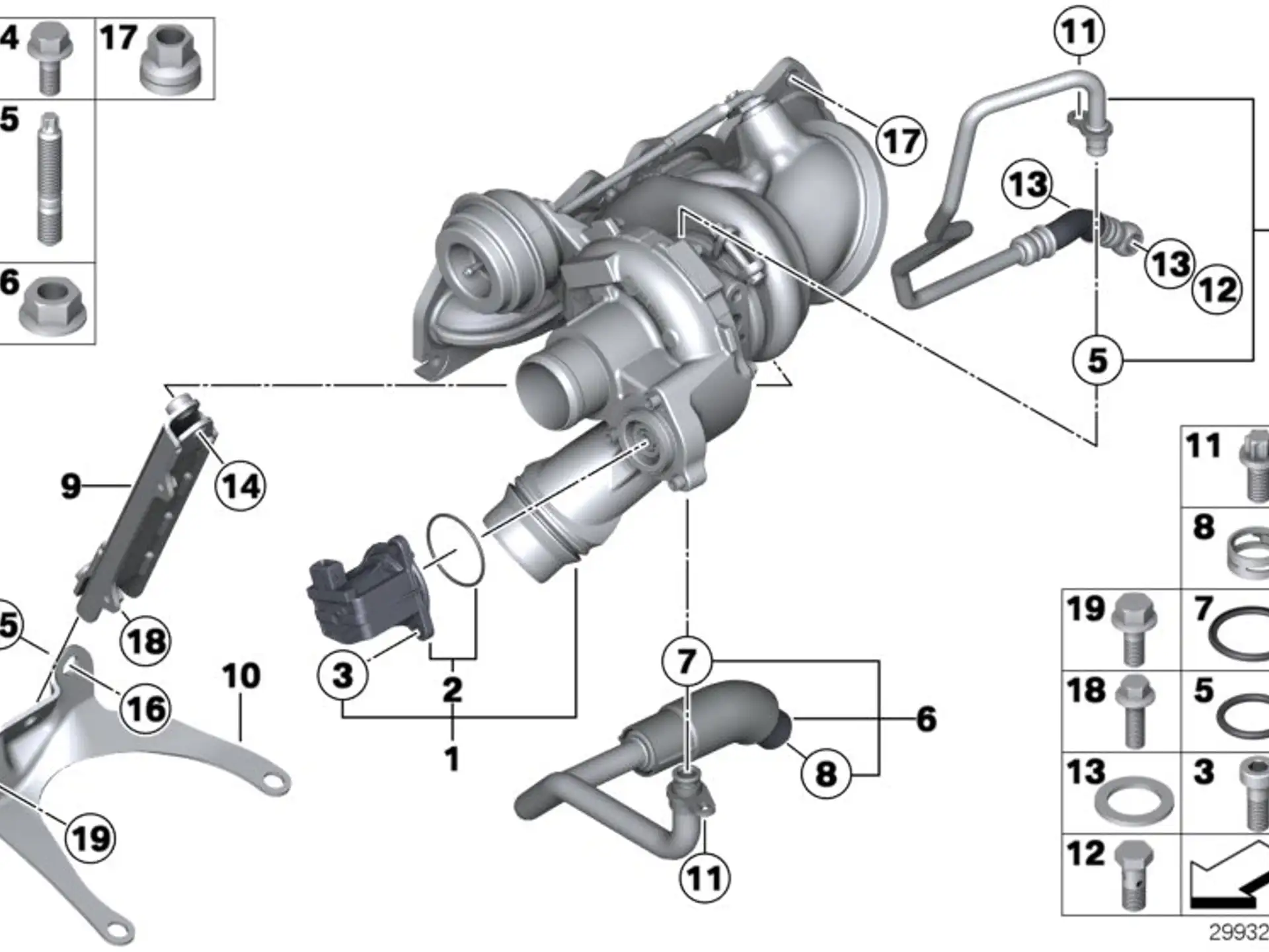 BMW Schlauchschelle F20 F21 F30 F31 R55 R56 R57 R58 R59 R60 R61 11657561422