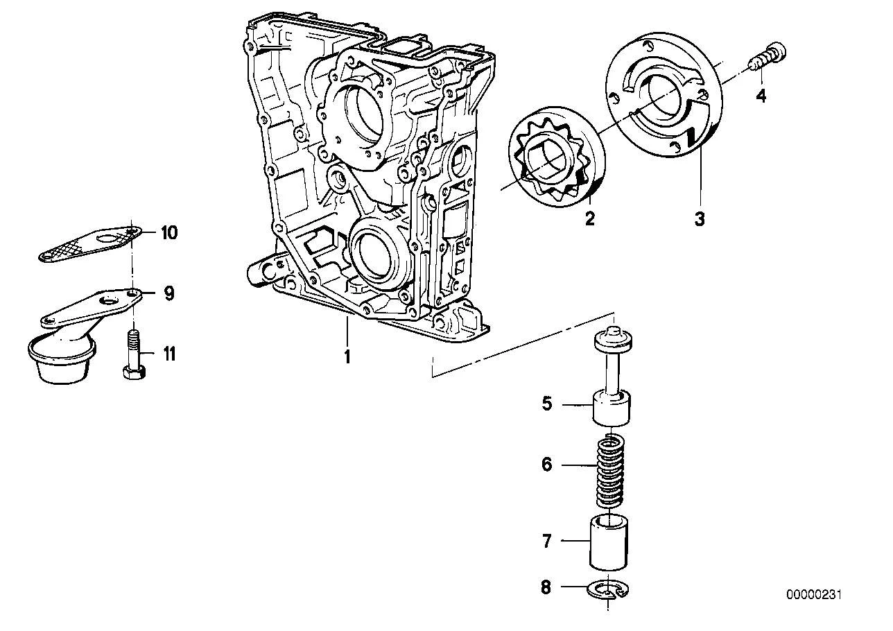 BMW Dichtung asbestfrei E30 11411715116